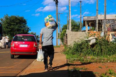 Ceagro e Fundação Banco do Brasil doam mais de 15 toneladas de alimentos em Laranjeiras do Sul 